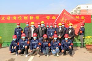 “青年突擊隊(duì)”的旗幟在河南三建項(xiàng)目一線高高飄揚(yáng)！
